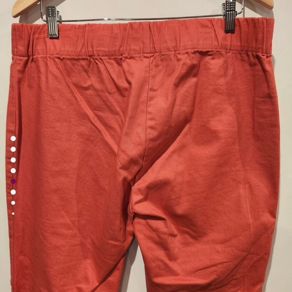 Soft Surroundings Coral Metro Pull On Pants Size L - Picture 5 of 10